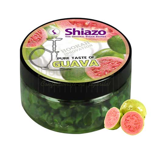 Arome narghilea fara tutun - Recipient cu pietre minerale cu aroma de guava pentru narghilea Shiazo Guava - TuburiAparate.ro